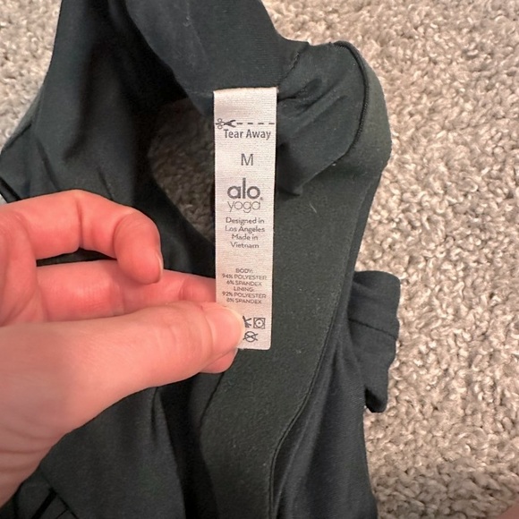 ALO Arch Crop Bra M Hunter Green - Picture 3 of 3